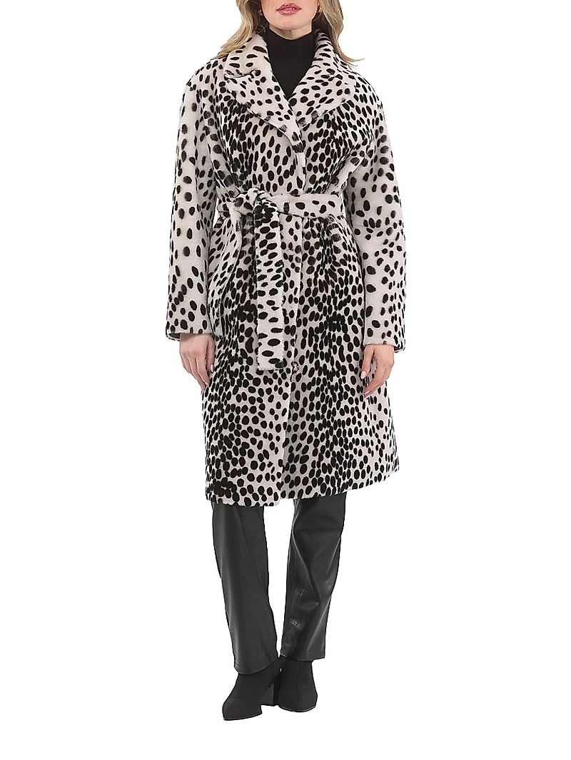 Reversible Select Shearling Lamb Short Coat