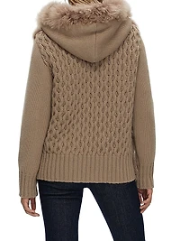 Select Cashmere Goat Parka with Loro Piana Sleeves and Back