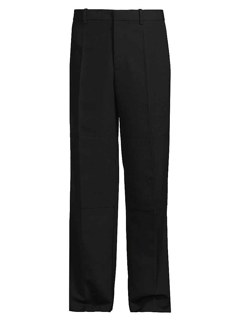Carpenter Wool Wide-Leg Trousers
