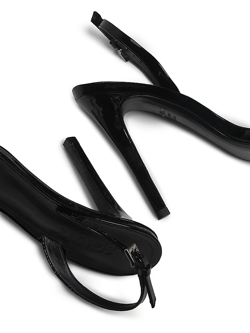 Aurora 105MM Leather Stiletto-Heel Sandals