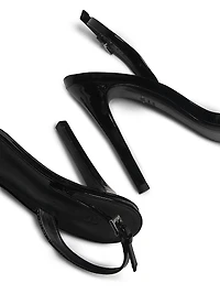 Aurora 105MM Leather Stiletto-Heel Sandals