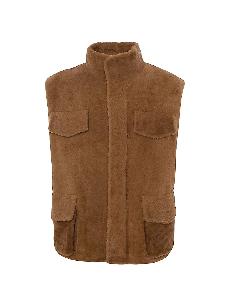 Select Sheared Shearling Vest