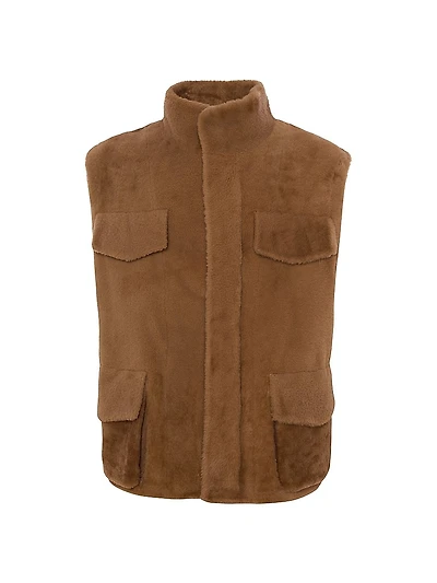 Select Sheared Shearling Vest