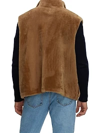 Select Sheared Shearling Vest