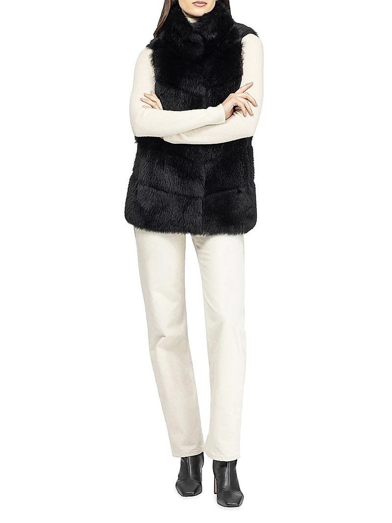 Reversible Merinillo Shearling Lamb Vest