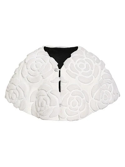 Floral Embroidered Stole