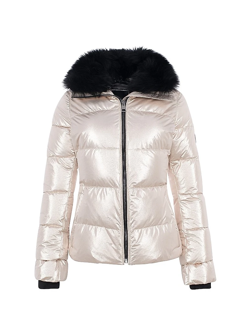 Apres-Ski Jacket with Detachable Toscana Lamb Collar