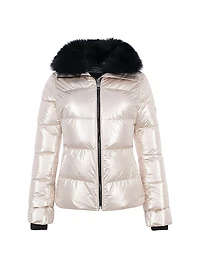 Apres-Ski Jacket with Detachable Toscana Lamb Collar