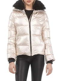 Apres-Ski Jacket with Detachable Toscana Lamb Collar