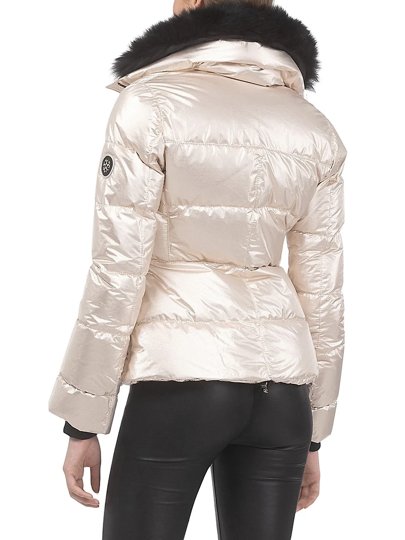 Apres-Ski Jacket with Detachable Toscana Lamb Collar
