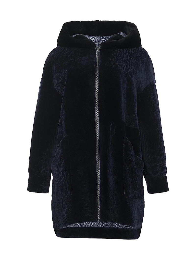 Reversible Select Shearling Lamb Parka