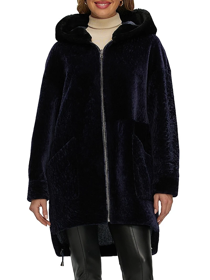 Reversible Select Shearling Lamb Parka