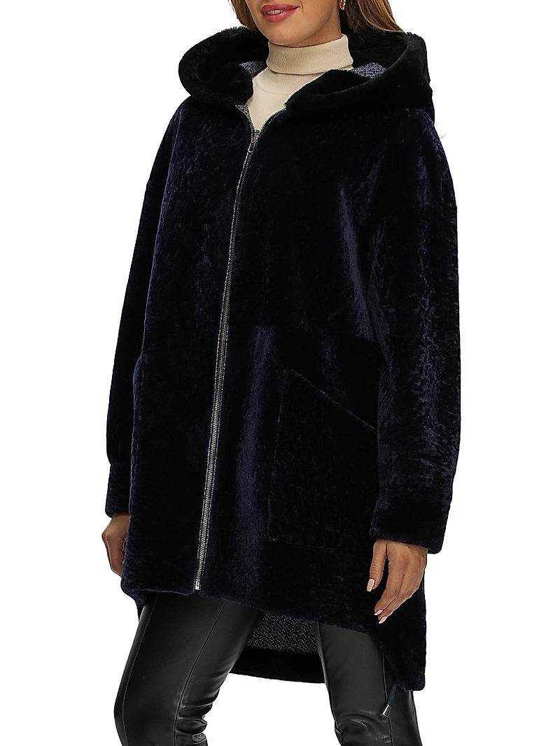 Reversible Select Shearling Lamb Parka