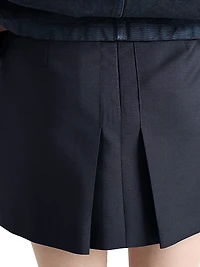 Kid Mohair Mini Skirt