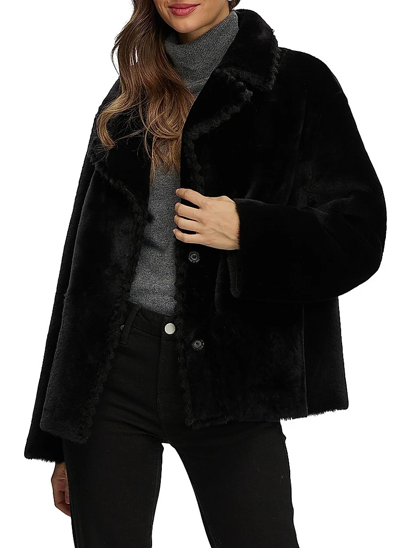 Reversible Select Shearling Lamb Jacket