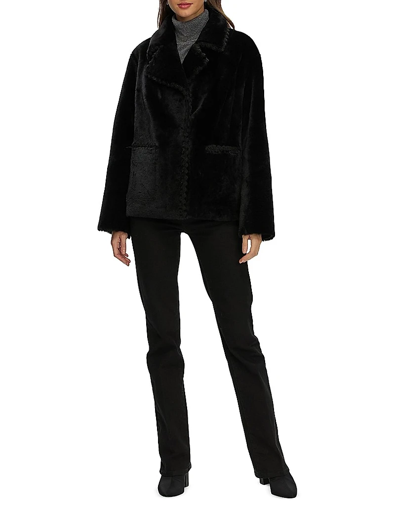 Reversible Select Shearling Lamb Jacket