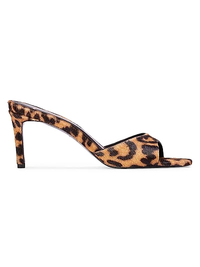 Freddie 65MM Leopard Sandals
