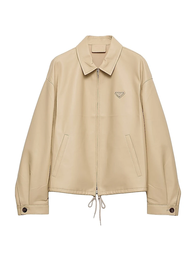 Nappa Leather Blouson Jacket