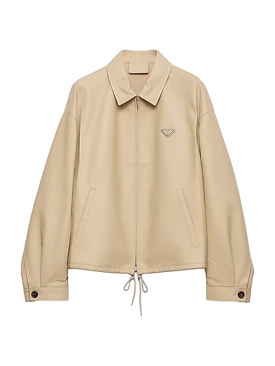 Nappa Leather Blouson Jacket