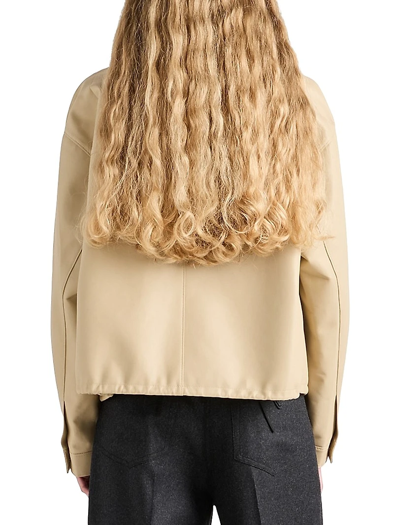 Nappa Leather Blouson Jacket