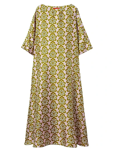 Muumuu Dress Round Neck