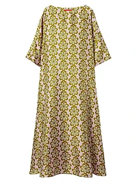 Muumuu Dress Round Neck