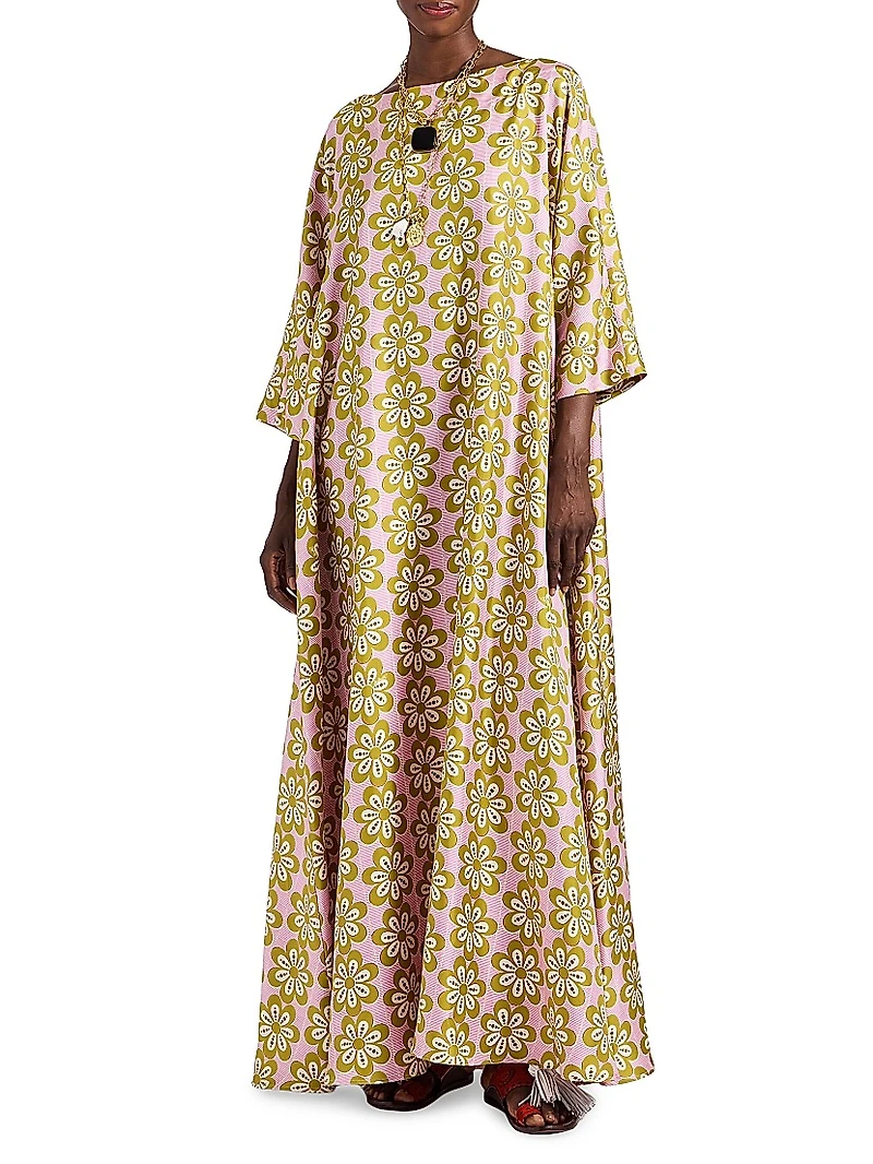 Muumuu Dress Round Neck