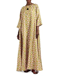 Muumuu Dress Round Neck