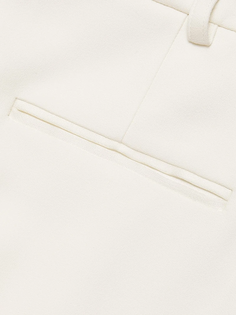 Tuxedo Straight Trousers