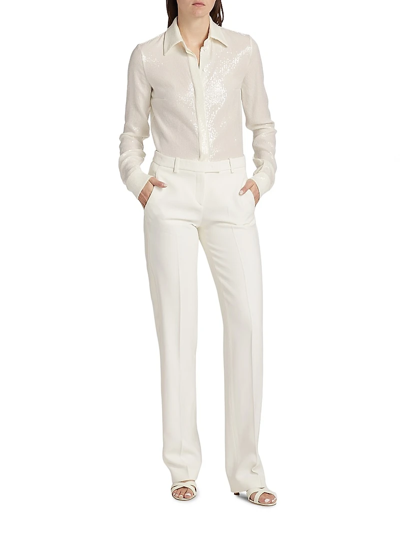 Tuxedo Straight Trousers