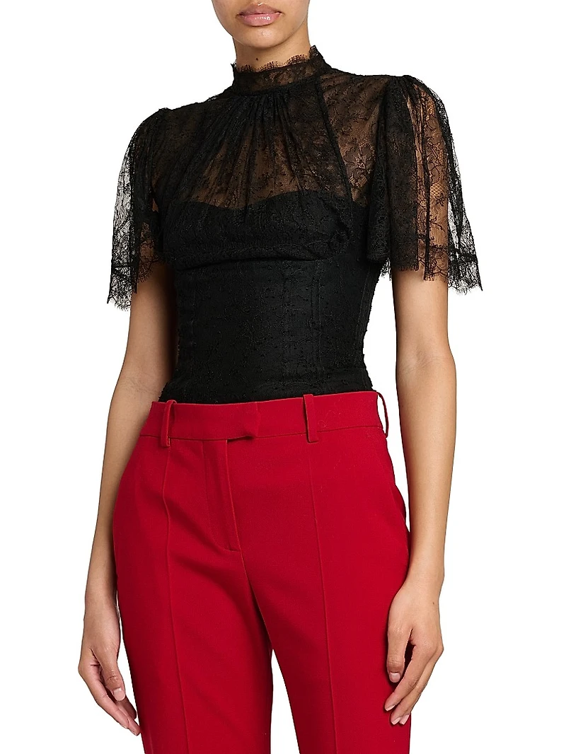 Floral Lace Top
