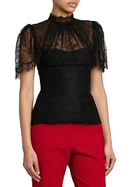 Floral Lace Top