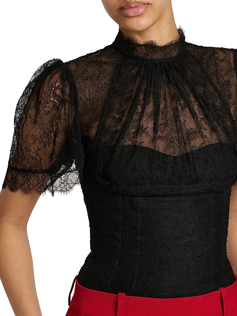 Floral Lace Top