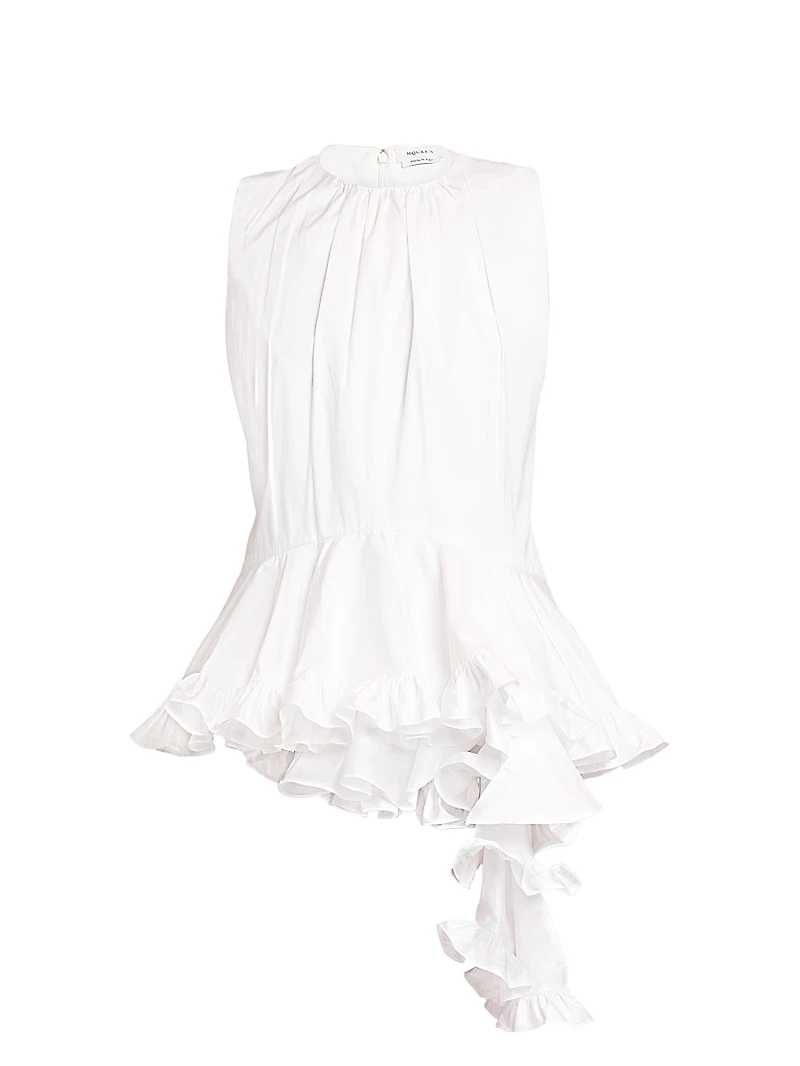 Deconstructed Ruffle Top