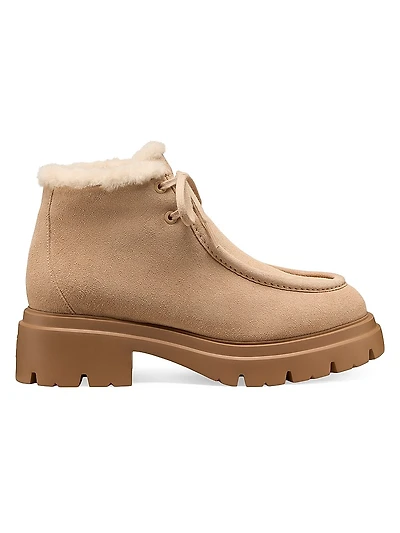 Hudson Shearling Chukka Boots