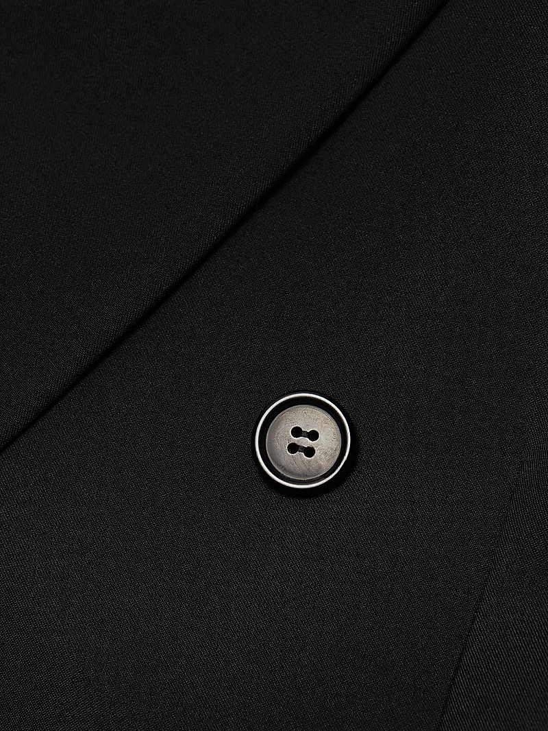 Shawn Virgin Wool Double-Breasted Blazer