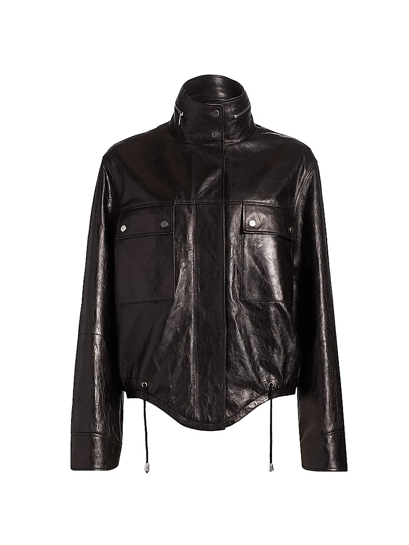 Bomber Leather Jacket