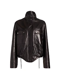 Bomber Leather Jacket