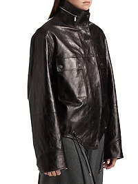 Bomber Leather Jacket