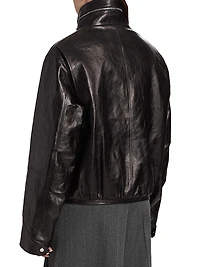 Bomber Leather Jacket