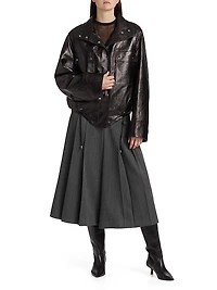 Bomber Leather Jacket