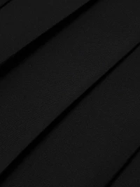 Asymmetrical Wool Pleated Skirt