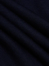 Chance Wool Knit Boatneck Midi-Dress