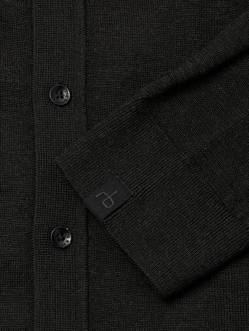 Crawford Wool-Cashmere Cardigan