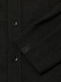 Crawford Wool-Cashmere Cardigan