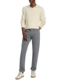 Harvey Plaid Johnny Collar Sweater