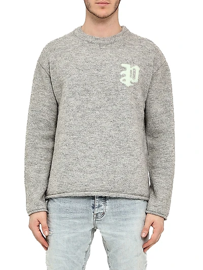 Logo Alpaca-Blend Relaxed Sweater