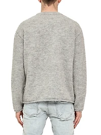 Logo Alpaca-Blend Relaxed Sweater