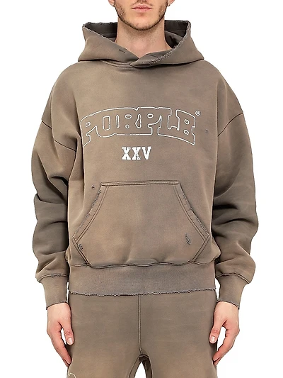 Logo Cotton Hoodie
