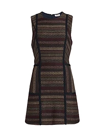 Jeanette Tweed Midi-Dress